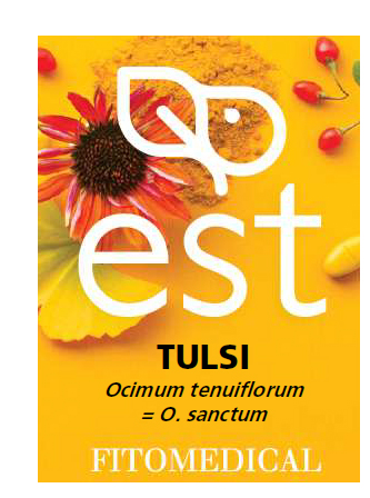 TULSI ESTRATTO SECCO 60 TAVOLETTE - Farmadillo