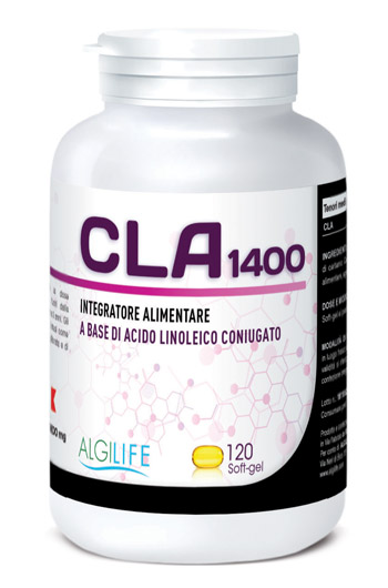 CLA 1400 ACIDO LINOLEICO CONIUGATO 120 SOFT GEL - Farmadillo