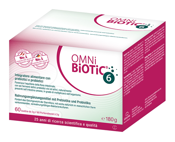 OMNI BIOTIC 6 POLVERE 60 BUSTINE DA 3 G - Farmadillo