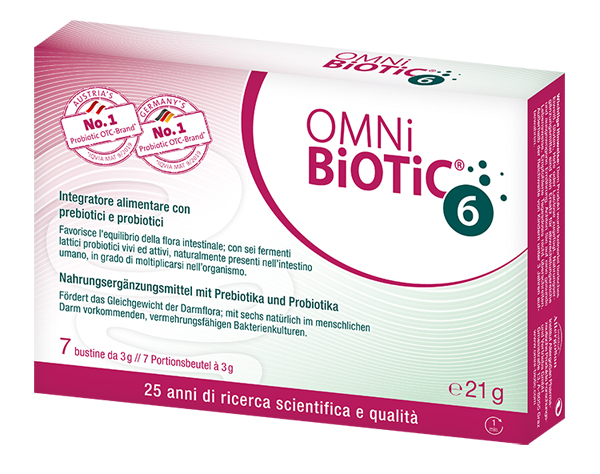 OMNI BIOTIC 6 POLVERE 7 BUSTINE DA 3 G - Farmadillo