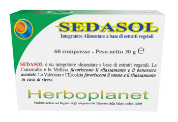 SEDASOL 60 COMPRESSE - Farmadillo