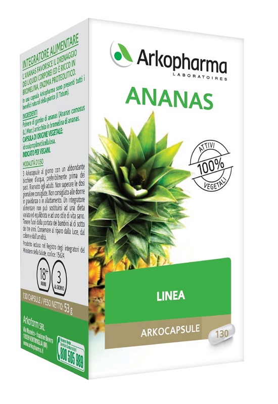ARKO CAPSULE ANANAS 130 CAPSULE - Farmadillo
