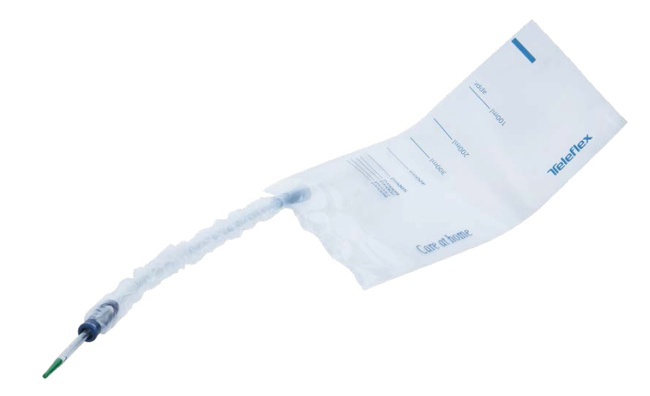 CATETERE VESCICALE AUTOLUBRIFICANTE LIQUICK X-TREME PLUS RIVESTIMENTO IDROFILO CON SACCA RACCOGLI URINA DIAMETRO CH12 LUNGHEZZA 43 CM PUNTA ERGOTHAN 2 FORI SFALSATI 30 PEZZI - Farmadillo