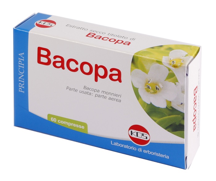 BACOPA MONNIERI ESTRATTO SECCO 60 COMPRESSE - Farmadillo