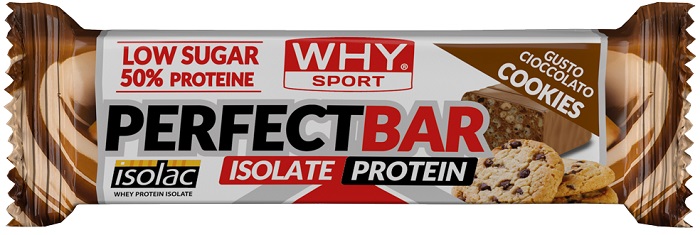 WHYSPORT PERFECT BAR CIOCCOLATO BISCOTTO 50 G - Farmadillo
