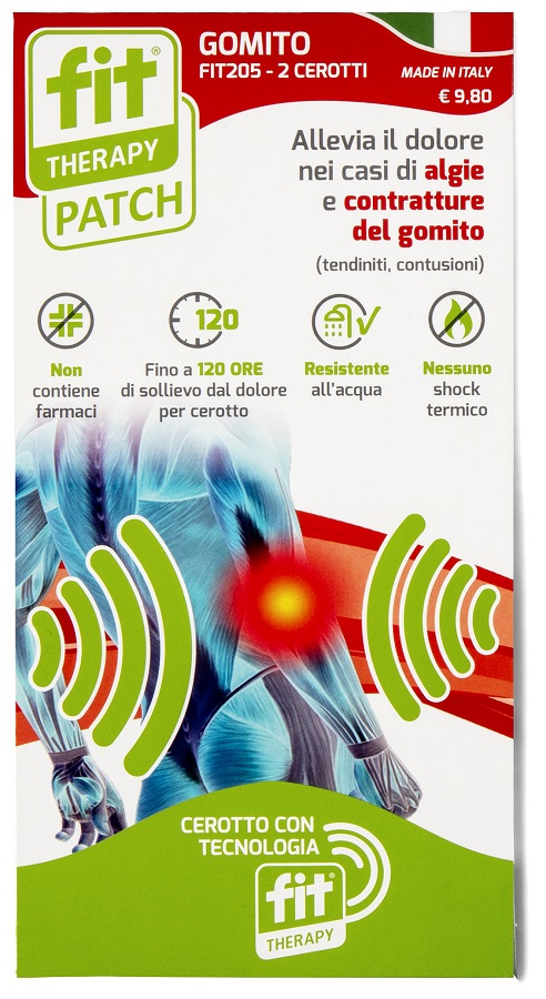 CEROTTO FIT THERAPY GOMITO 2 PEZZI - Farmadillo