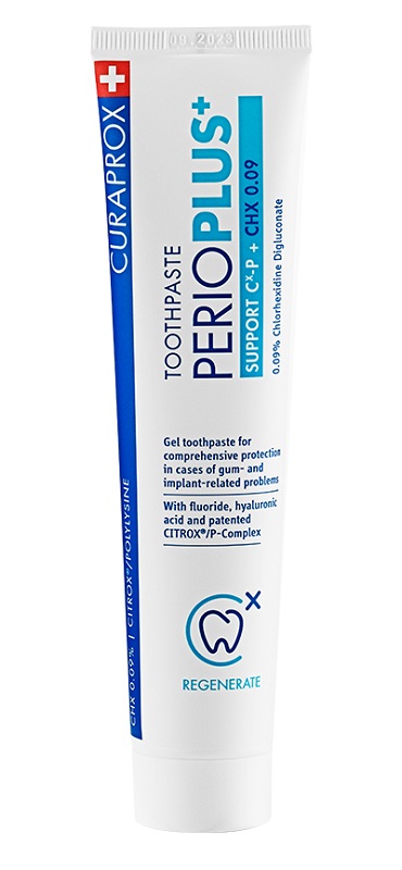 CURAPROX PERIOPLUS+ SUPPORT DENTIFRICIO CHX 0,09% 75 ML - Farmadillo