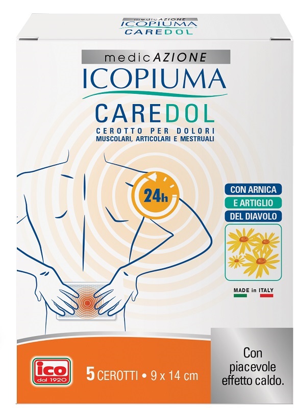 ICOPIUMA CAREDOL CEROTTO DOL RETTANGOLARE 5 PEZZI - Farmadillo