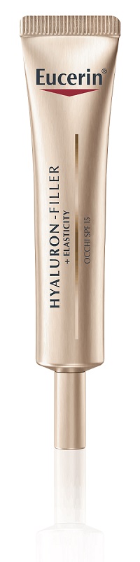 EUCERIN HYALURON-FILLER + ELASTICITY CONTORNO OCCHI SPF 15 15 ML - Farmadillo