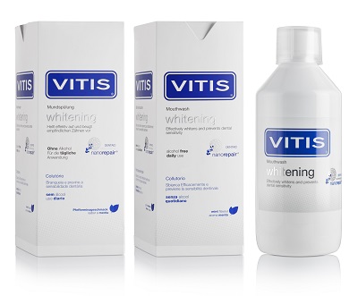 VITIS WHITENING COLLUTORIO INTL 0519 500 ML - Farmadillo
