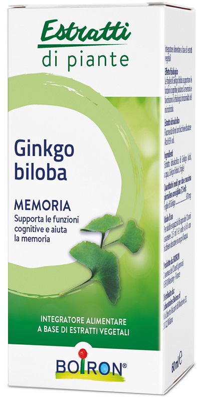 GINKGO BILOBA BOIRON ESTRATTO IDROALCOLICO 60 ML - Farmadillo