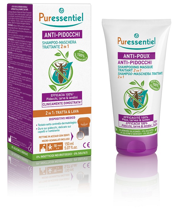 PURESSENTIEL SHAMPOO TRATTANTE ANTI-PIDOCCHI 150 ML - Farmadillo