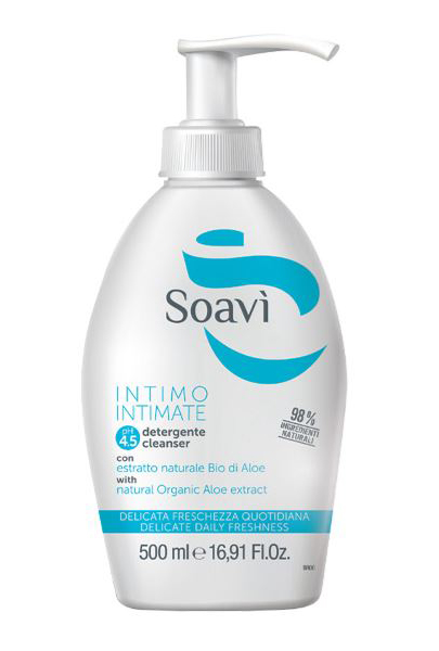 SOAVI INTIMO DELICATO PH4,5 FLACONE CON DISPENSER 500 ML - Farmadillo