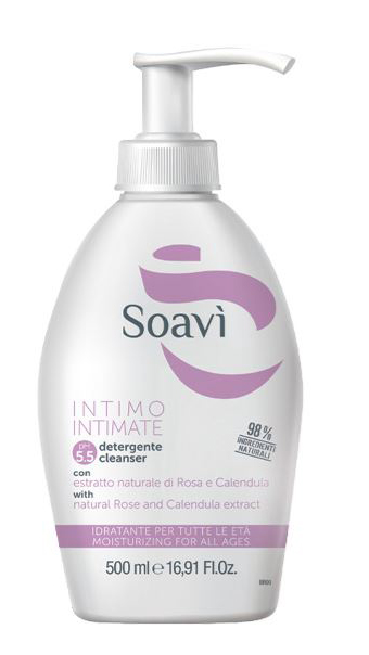 SOAVI INTIMO IDRATANTE PH5,5 FLACONE CON DISPENSER 500 ML - Farmadillo