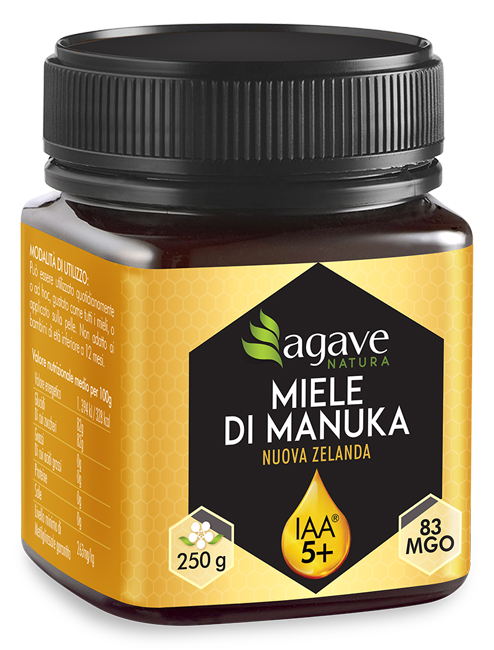 AGAVE NATURA MANUKA IAA 5+ 250 G - Farmadillo