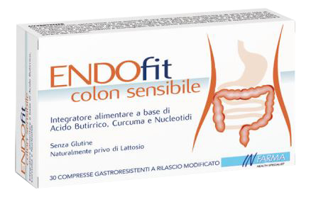 ENDOFIT COLON SENSIBILE 30 COMPRESSE GASTRORESISTENTI A RILASCIO MODIFICATO - Farmadillo