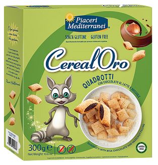 PIACERI MEDITERRANEI CEREALORO QUADROTTI 300 G - Farmadillo