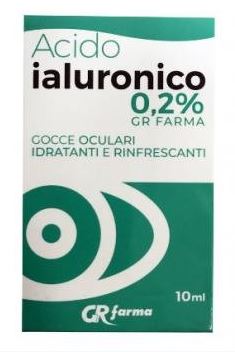 GR FARMA GOCCE OCULARI IDRATANTI E RINFRESCANTI ACIDO IALURONICO - Farmadillo