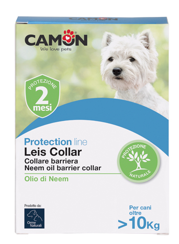 LEIS COLLARE BARRIERA CON OLIO DI NEEM CANE 60 CM L 12 PEZZI - Farmadillo