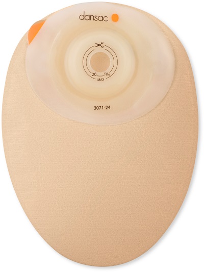 DANSAC NOVALIFE TRE 1 SACCA CHIUSA SOFTCONVEX MIDI PER COLOSTOMIA CON FINESTRA RITAGLIABILE 15-34MM 430 ML 10 PEZZI - Farmadillo