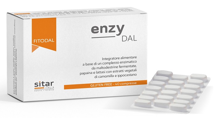 ENZYDAL 40 COMPRESSE FITODAL - Farmadillo