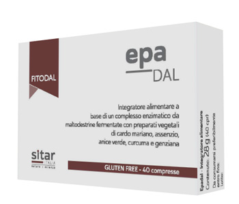 EPADAL 40 COMPRESSE FITODAL - Farmadillo