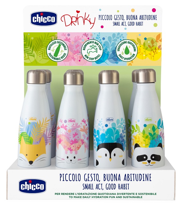 CHICCO BORRACCIA INOX 350 ML - Farmadillo