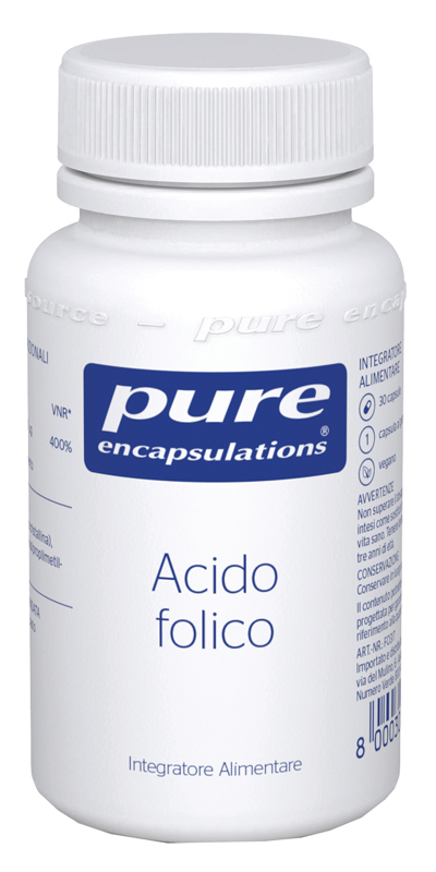 PURE ENCAPSULATIONS ACIDO FOLICO 30 CAPSULE - Farmadillo