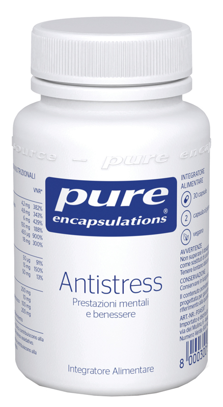 PURE ENCAPSULATIONS ANTISTRESS 30 CAPSULE - Farmadillo