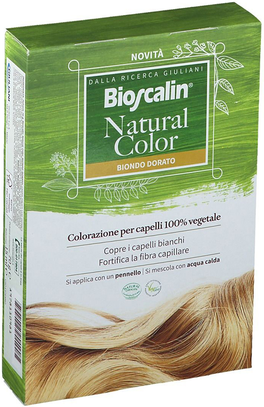 BIOSCALIN NATURAL COLOR BIONDO DORATO 70 G - Farmadillo
