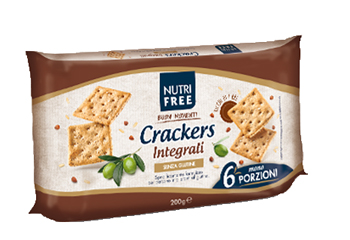 NUTRIFREE CRACKERS INTEGRALI 33,4 G X 6 PEZZI - Farmadillo