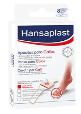 HANSAPLAST CEROTTI PER CALLI 8 PEZZI - Farmadillo