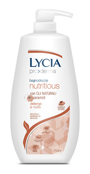 LYCIA PRODERMA BAGNODOCCIA NUTRITIOUS 750 ML - Farmadillo