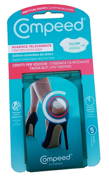 CEROTTO COMPEED VESCICHE TACCHI ALTI 5 PEZZI - Farmadillo
