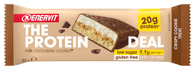 ENERVIT PROTEIN DEAL COOKIE 55 G - Farmadillo