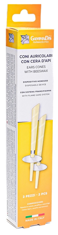 CONI AURICOLARI 2 PEZZI GAMMADIS - Farmadillo
