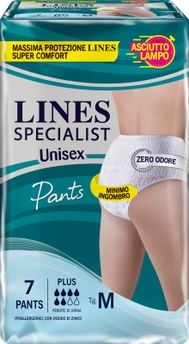 LINES SPECIALIST PANTS PLUS UNISEX M 7 PEZZI - Farmadillo