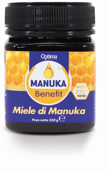 MANUKA BENEFIT MIELE DI MANUKA 550+ MGO 250 G - Farmadillo