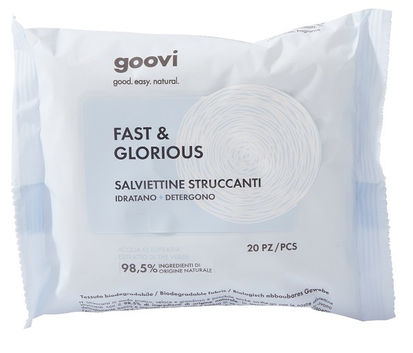 GOOVI SALVIETTINE STRUCCANTI 20 PEZZI - Farmadillo