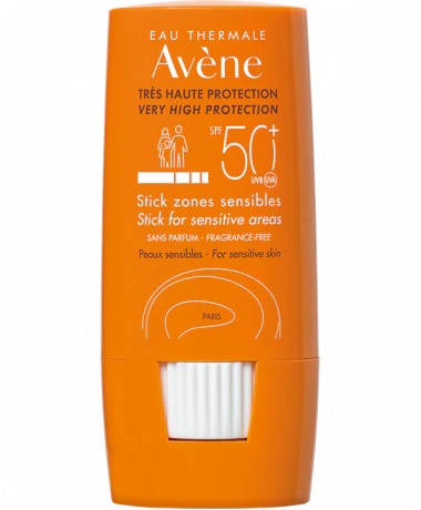 AVENE EAU THERMALE STICK LARGE ZONE SENSIBILI 50+ 8 G - Farmadillo