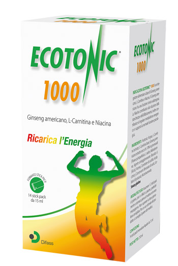 ECOTONIC 1000 14 STICK PACK 15 ML - Farmadillo