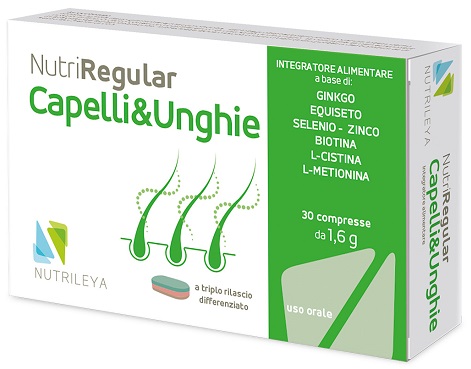 NUTRIREGULAR CAPELLI & UNGHIE 30 COMPRESSE - Farmadillo