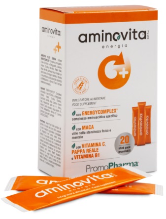 AMINOVITA PLUS ENERGIA 20 STICK PACK X 2 G - Farmadillo