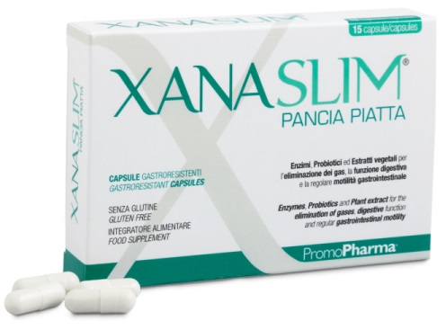 XANASLIM PANCIA PIATTA 15 CAPSULE GASTRORESISTENTI - Farmadillo