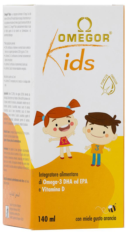 OMEGOR KIDS 140 ML - Farmadillo