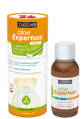 ALOE EXPERTUSS BAMBINI CILIEGIA 150 ML - Farmadillo