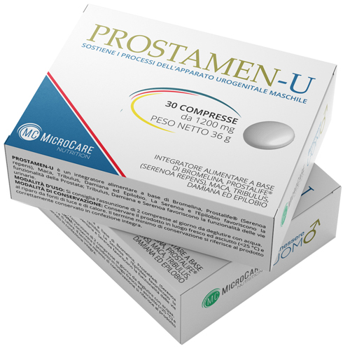 MICROCARE NUTRITION PROSTAMEN U 30 COMPRESSE - Farmadillo
