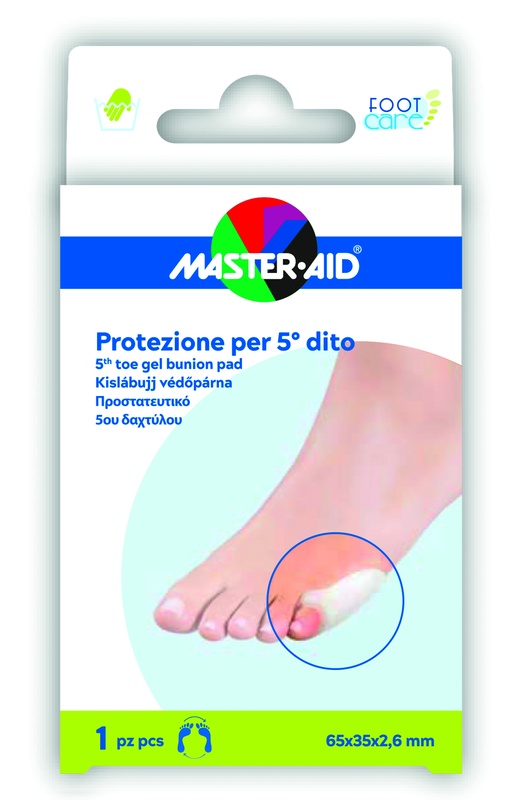 PROTEZIONE IN GEL MASTER-AID FOOTCARE 5 DITO 1 PEZZO C15 - Farmadillo