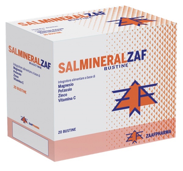 SALMINERALZAF 20 BUSTINE MONODOSE - Farmadillo