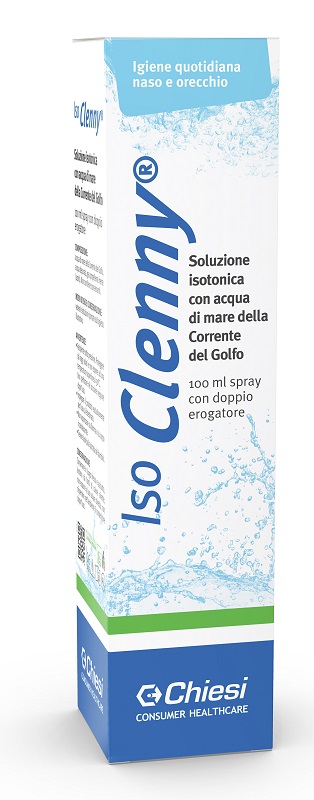 ISO CLENNY SOLUZIONE ISOTONICA BIOMARINA SPRAY DOPPIO EROGATORE 100 ML - Farmadillo